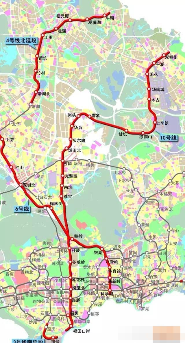 深圳地铁新线路揭秘，探寻城市脉络